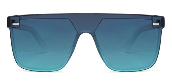 VINCENT CHASE EYEWEAR By Lenskart | Full Rim Square Polarized Sunglasses| 100% Uv Protected - Image 2